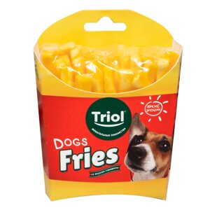 Triol Fun Food лакомство для собак Картофель фри (100 г.)