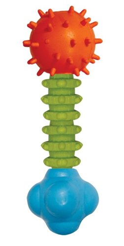 Triol игрушка Гантель креативная с колокольчиком для собак (160 мм.)