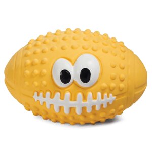 Triol игрушка из латекса Мяч для регби для собак (10 см.)