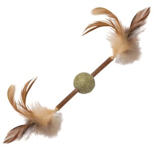 Triol игрушка Natural Шарик с перьями из мататаби (12 см.)