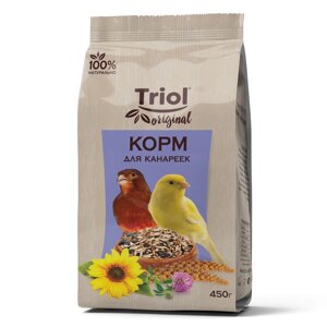 Triol Original корм для канареек (Злаковое ассорти, 450 г.)