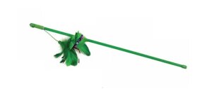 Triol удочка-дразнилка Зеленые перья