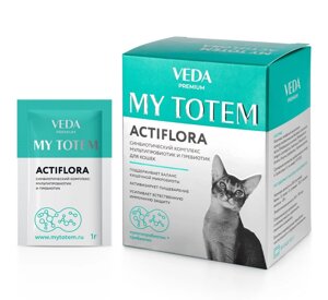 VEDA My Totem Actiflora синбиотический комплекс для кошек (1 шт.)