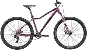Велосипед женский горный Stark Viva 27.2 D, рама 16, фиолетовый матовый/черный (HQ-0014218)