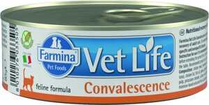 Vet Life Cat Convalescence консервы для кошек в период восстановления (Курица, 85 г.)