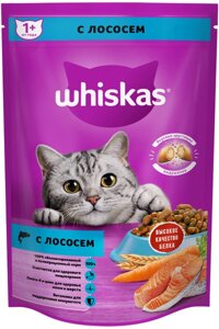 Whiskas Вкусные подушечки для кошек (Лосось, 350 г.)