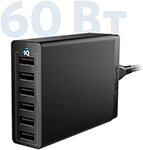 Зарядное устройство ANKER PowerPort 60W A6 (A2123) Black/черный