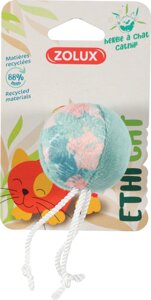 Zolux игрушка для кошек с кошачьей мятой мяч (9 см.)