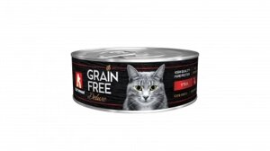 Зоогурман Grain Free консервы для кошек (Утка, 100 г.)