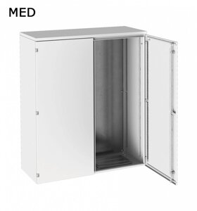 Шкаф компактный распределительный двухдверный MED 80.100.25