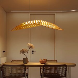 Дизайнерский подвесной светильник из дерева/модель YJ-G-0395