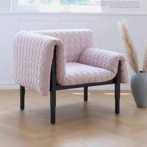 Итальянский дизайнерский диван-кресло для отдыха, матовый бархат