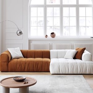 Модный диван "MOYU" в скандинавском стиле, мягкая ткань