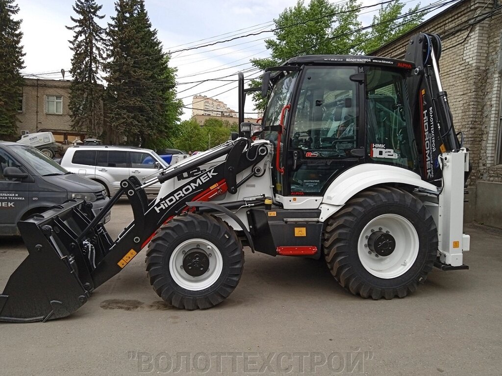 Экскаватор-погрузчик HIDROMEK HMK 102b K4 (комплектация А5) от компании "ВОЛОТТЕХСТРОЙ" - фото 1