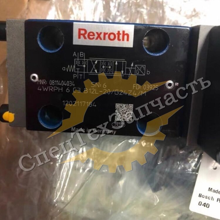 0811404034 Пропорциональный клапан Rexroth 4WRPH6C3B12L-2X/G24Z4/M от компании СПЕЦТЕХЗАПЧАСТЬ - фото 1