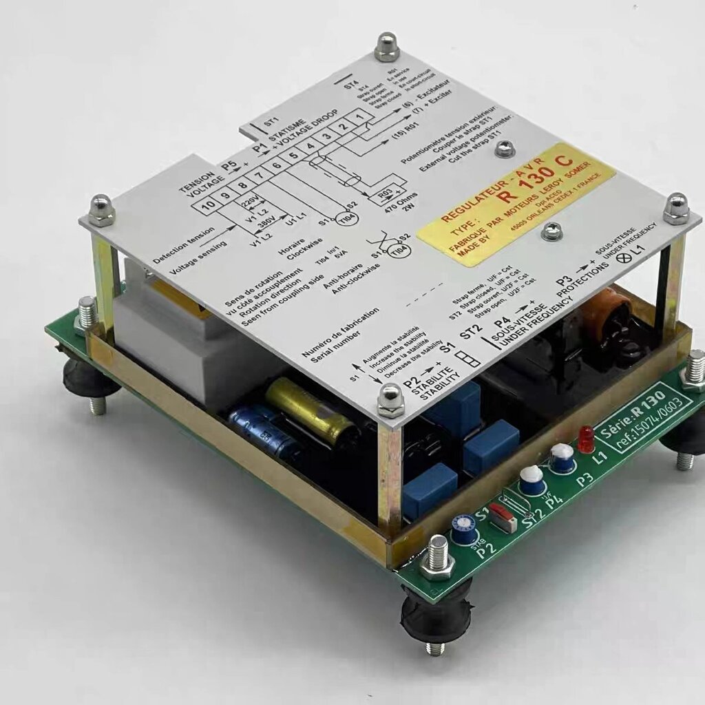 Автоматический регулятор напряжения AVR Leroy Somer R130C R 130 C от компании СПЕЦТЕХЗАПЧАСТЬ - фото 1