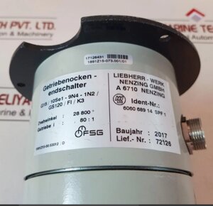 Концевой выключатель LIEBHERR G15/10SE1-9N4-1N2/GS120/FI/K3
