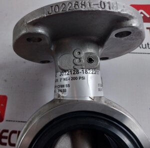 Поворотный дисковый затвор Demco J022128-1822311, 2 дюйма, Ne-i, 200 фунтов на кв. дюйм