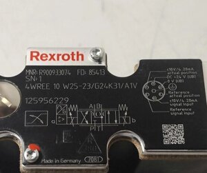 Клапан REXROTH R900933074 4WREE10W25-23/G24K31/A1V 4WREE10W25-2X/G24K31/A1V
