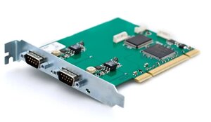 Двухканальный интерфейс CAN со микроконтроллером для слотов PCI и PCI-X. (PCI2.1 и 2.3) Kvaser PCIcanx II HS/HS
