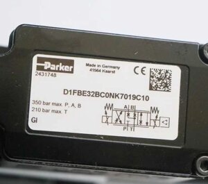 Гидравлический клапан PARKER D1FBE32BC0NK7019C10