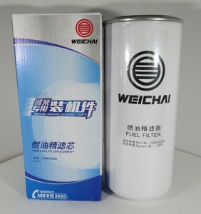 Топливный фильтр тонкой очистки 1000422382 Weichai