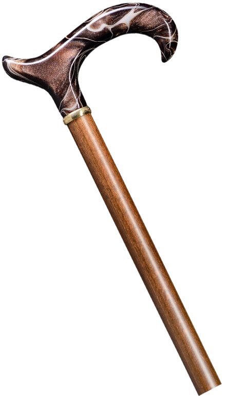 Трость деревянная 1637-0, Бренд Gastrock, Рукоятка Дерби - обзор