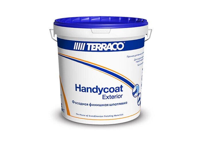 Фасадная готовая финишная шпатлевка Terraco Handycoat Exterior 25 кг 6325025 от компании Строй Мир Крым. Симферополь. - фото 1