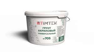 Грунт акриловый универсальный Timtek №705 со-3%5 кг 60 шт/пал