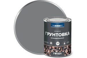 Грунт ГФ-021 Proremontt серый 0,9 кг Л-С 10 шт/уп