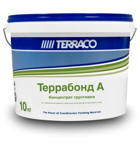 Грунтовка акриловая Terraco Террабонд А концентрат 10 кг 6821010