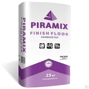Наливной пол Пирамикс Finishfloor 25 кг 8390
