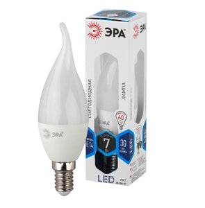 Лампа светодиодная ЭРА LED smd BXS-7w-840 (842)-E14