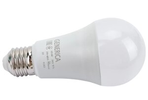 Лампа светодиодная LED smd A60-20W-230В- 4000К- E27 GENERICA