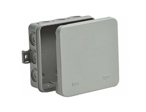 Коробка распределительная ОП 100х100х35мм 12 вводов IP54 сер.