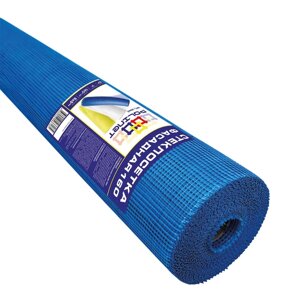 Сетка стеклотканевая фасадная Polinet 5х5 мм1х20 м160 г/м2+-10%