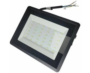 Прожектор светодиодный СДО 06-50 черный IP65 6500 K IEK