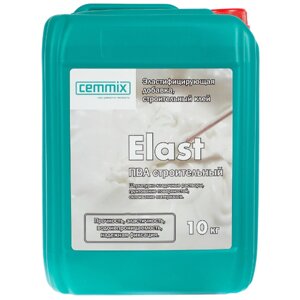 Клей ПВА строительный Elast 10 кг 60 шт/пал