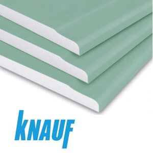 Гипсокартон ГКЛ Кнауф Стеновой 3 м 1200x3000x12,5 мм 56 шт/пал