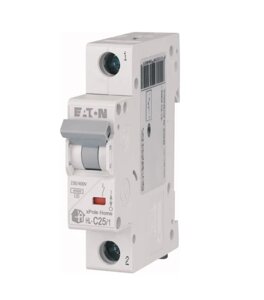 Автоматический выключатель Eaton HL C 1*25A