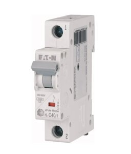 Автоматический выключатель Eaton HL C 1*40A