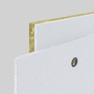 Панель Комбинированная 3-слойная SoundGuard Gipslock 40 40 мм из гипсоволокнистых плит и базальт ваты