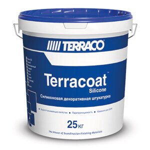 Фасадная штукатурка декоративная Силиконовая Terracoat Granule Silicone 2,0 mm NP Exterior 25 кг Шуба Прозрачная база