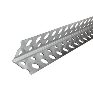 Уголок PL 25x25 алюминиевый перф. (25 шт) L=3.00 (алюм.) Арт.(0684-21083)