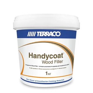 Готовая шпаклевка по дереву Terraco Handycoat Wood Filler 5 кг (72 шт/пал)