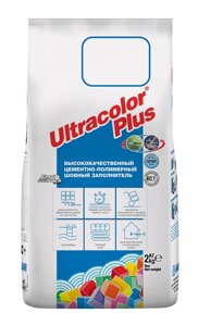Затирка Ultracolor Plus 2 кг (127) Арктический серый (8 шт в коробке)