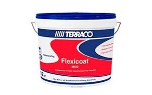 Покрытие гидроизоляционное акриловое Flexicoat Maxi ведро 1.4 кг 6651014