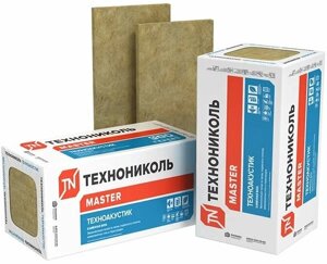 Плиты техноакустик 40кг/м3 1200х600х50мм / 8,64м2 (16шт/пал)