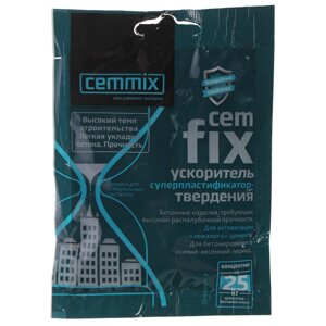 Ускоритель твердения CemFix концентрат саше 40 шт/уп