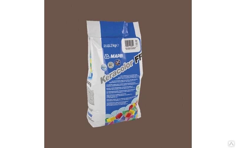 Затирка Mapei KeraColor FF-Alu 142/2 коричневый 3803 от компании Строй Мир Крым. Симферополь. - фото 1
